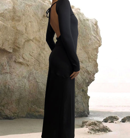 Arcina Knit Dress - Black